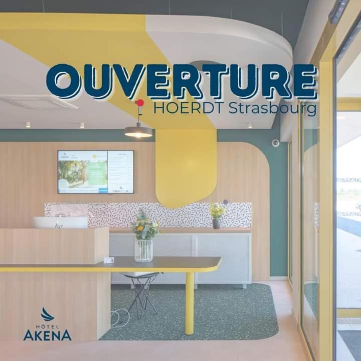 Hotel Akena Strasbourg - Hoerdt Exterior foto